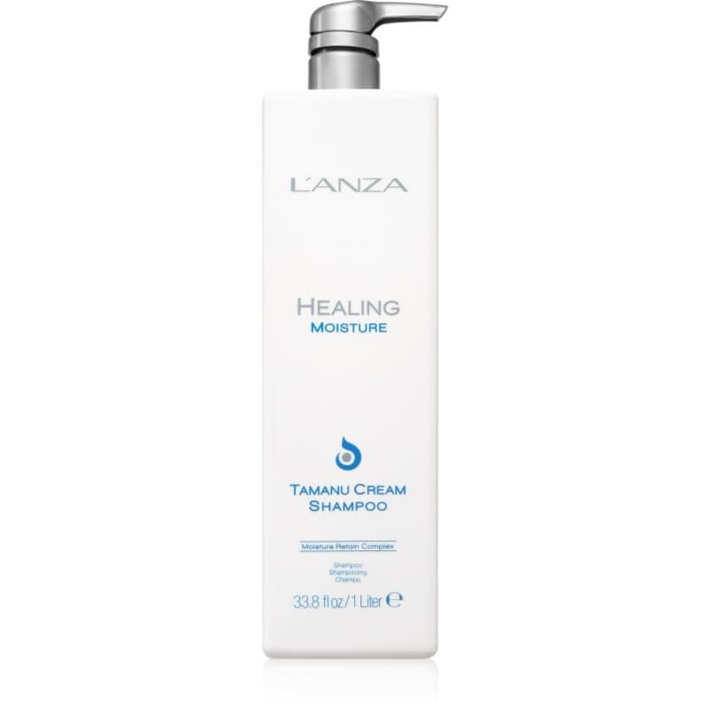 L'anza Healing Moisture Tamanu Cream Hydraterende Shampoo voor Iedere Dag 1000 ml