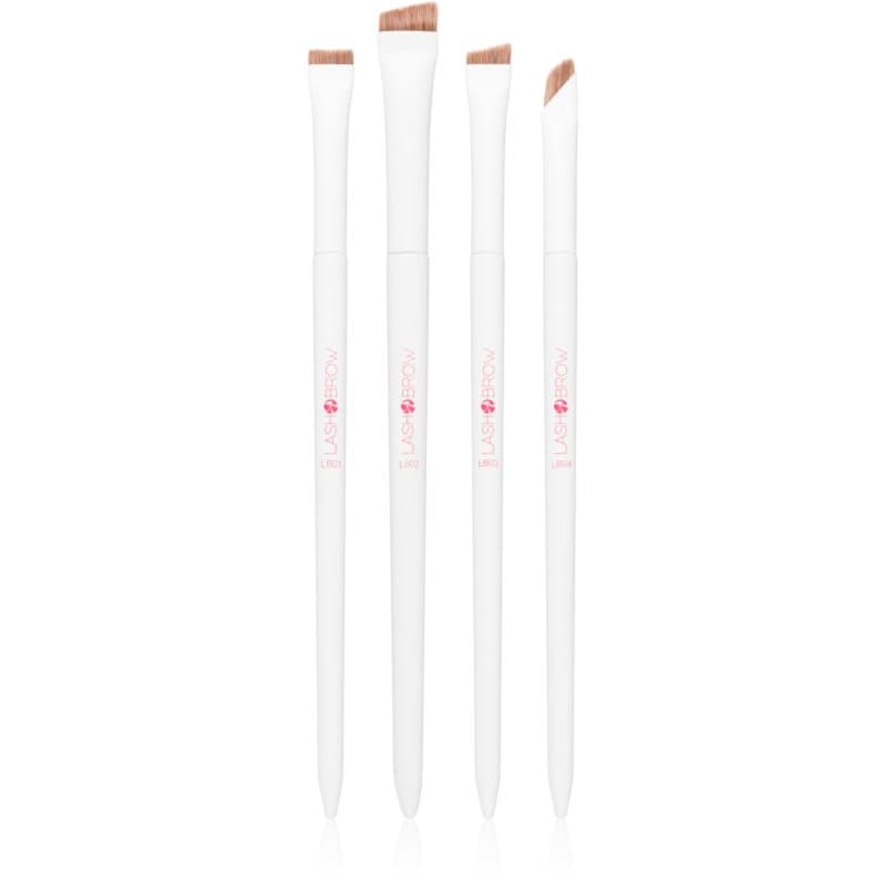 Lash Brow Precision penselenset voor oogmake-up 4x1 st
