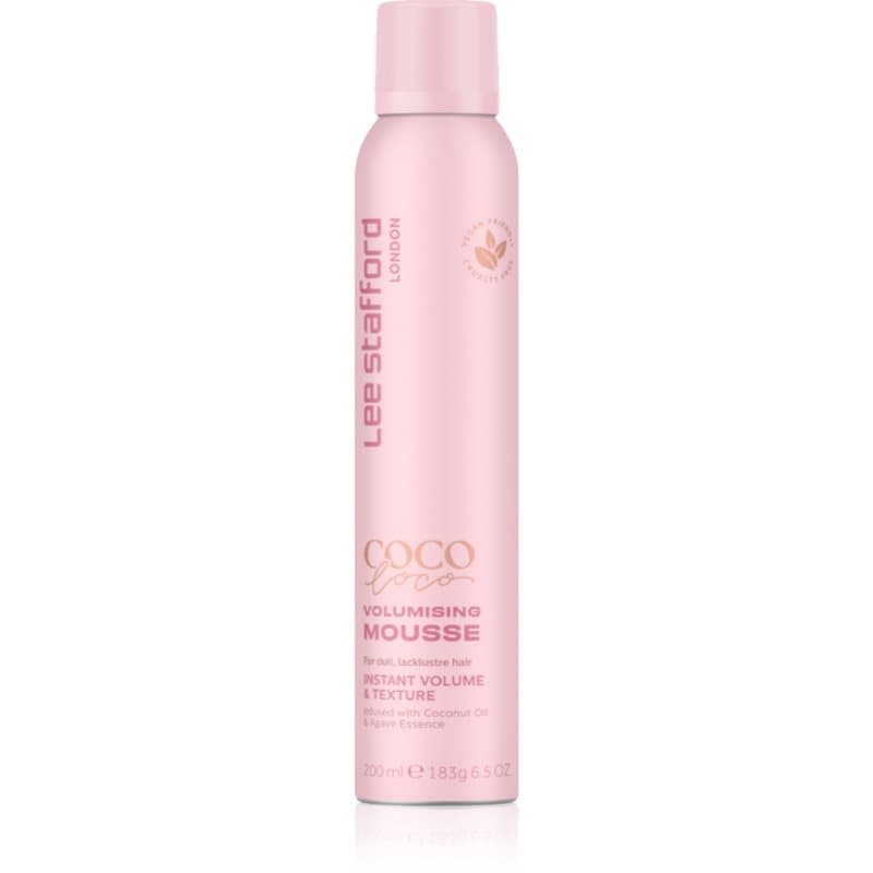 Lee Stafford CoCo LoCo Agave Luxe Volume Schuim voor Fijn en Futloss Haar 200 ml
