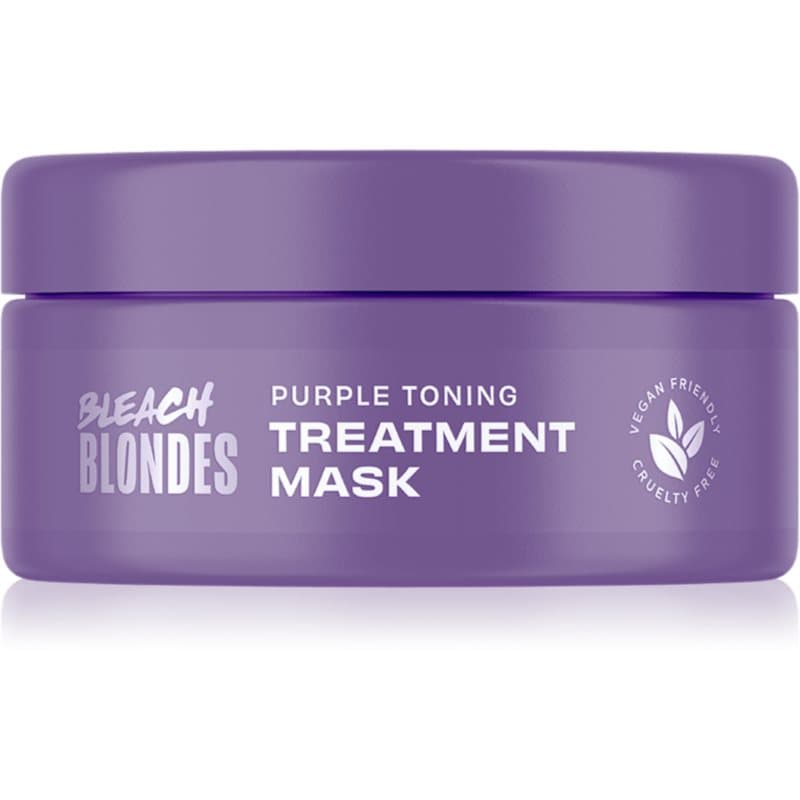 Lee Stafford Bleach Blondes Purple reign Masker neutraliseert gele Tinten 200 ml