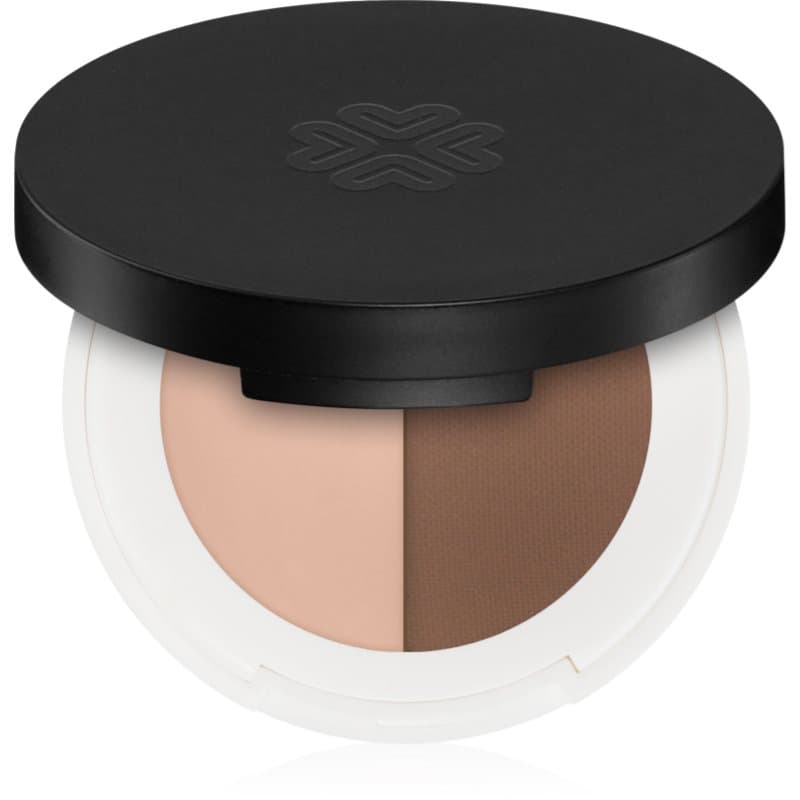 Lily Lolo Eyebrow Duo palette voor Wenkbrauwen Tint Medium 2 gr