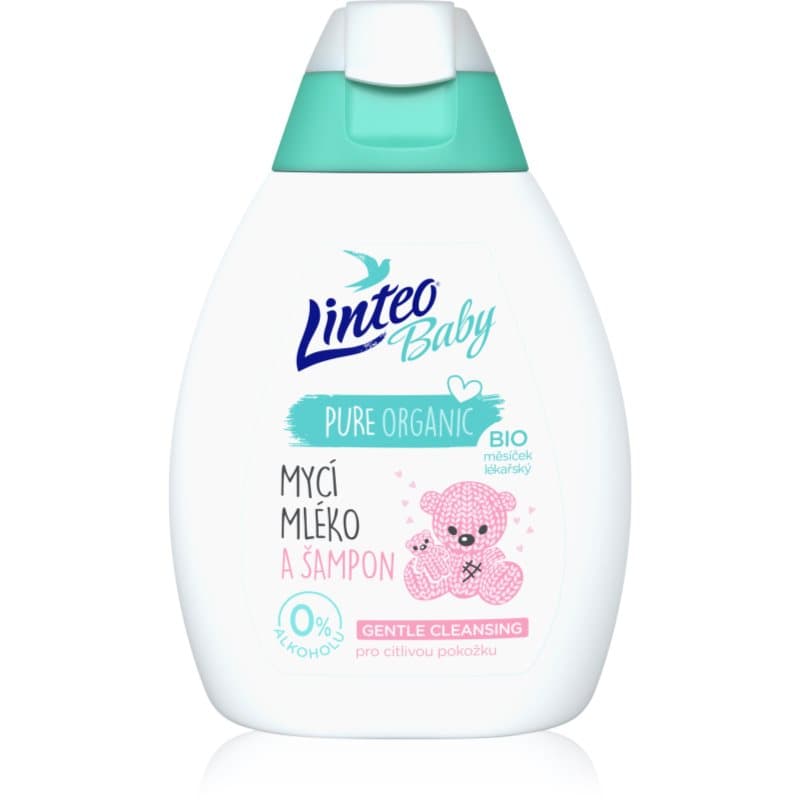 Linteo Baby verzorgende wasmelk voor Kinderen 250 ml
