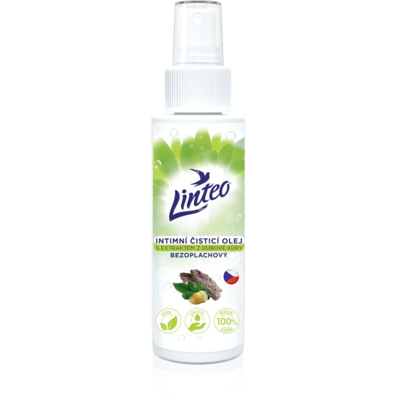 Linteo Intimate Cleansing Oil Reinigingsolie voor Intieme Hygiëne 100 ml