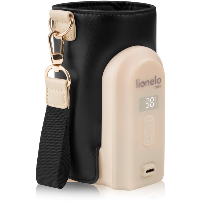 Lionelo Care Thermup Go Evo babyflessenwarmer Black Gold 1 st