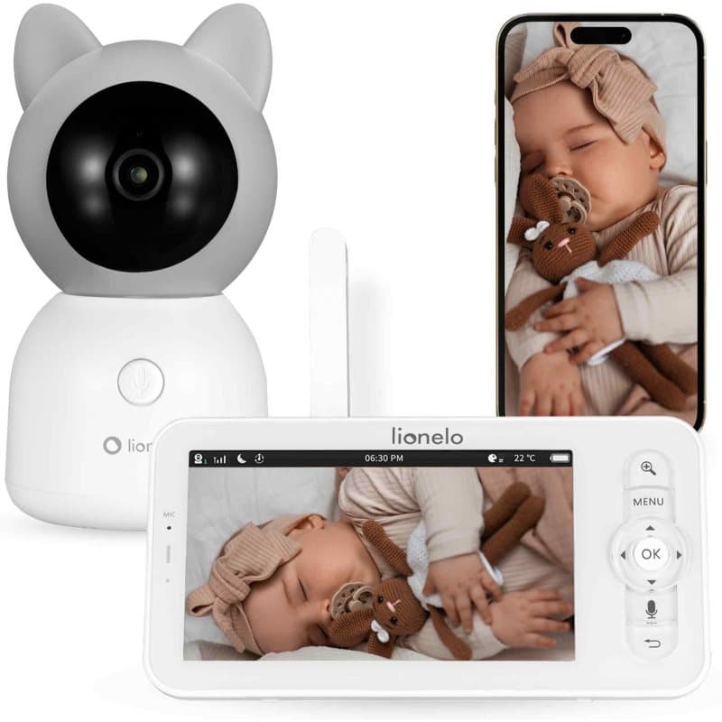 Lionelo Babyline 9.2 AI digitale videobabyfoon 1 st