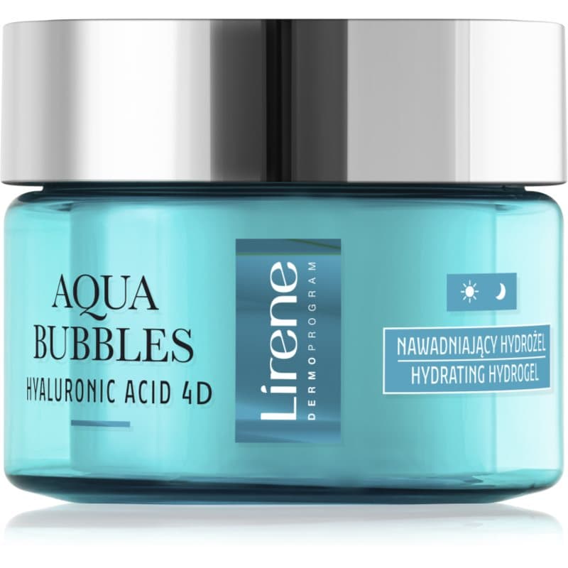 Lirene Aqua Bubbles Hydraterende Gel voor Gedehydrateerde Droge Huid 50 ml