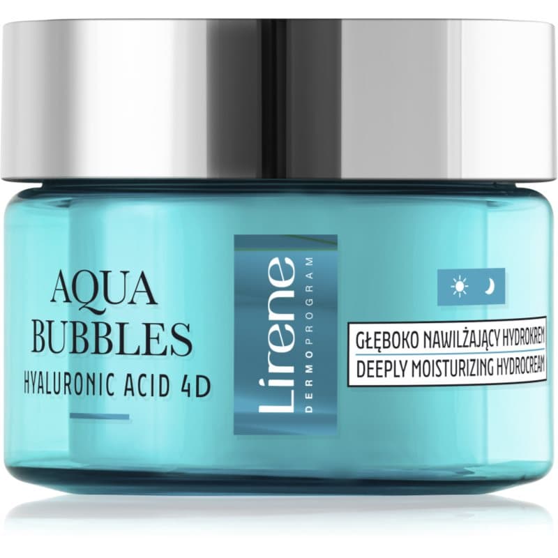 Lirene Aqua Bubbles Diepe Hydratatie Crème dag en nacht 50 ml
