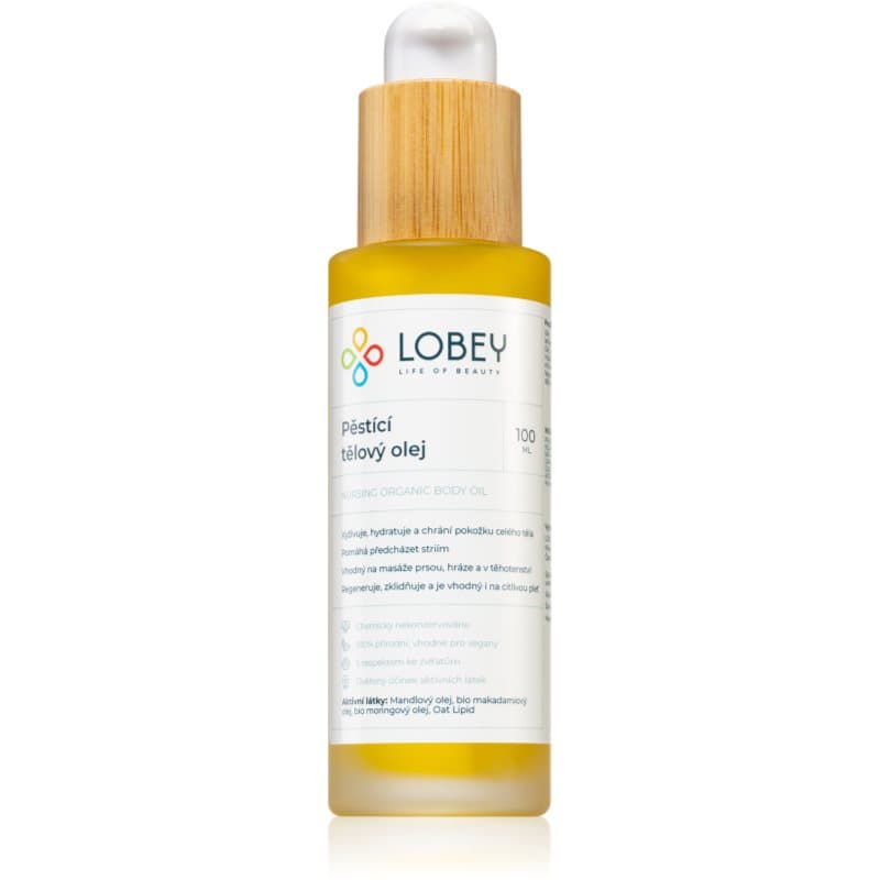 Lobey Body Care Verzorgende Olie voor het Lichaam 100 ml