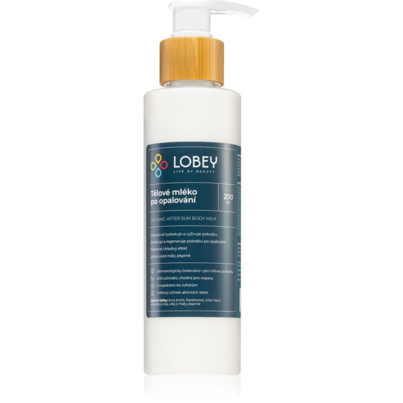 Lobey Body Care Tělové mléko po opalování After Sun Bodylotion 200 ml
