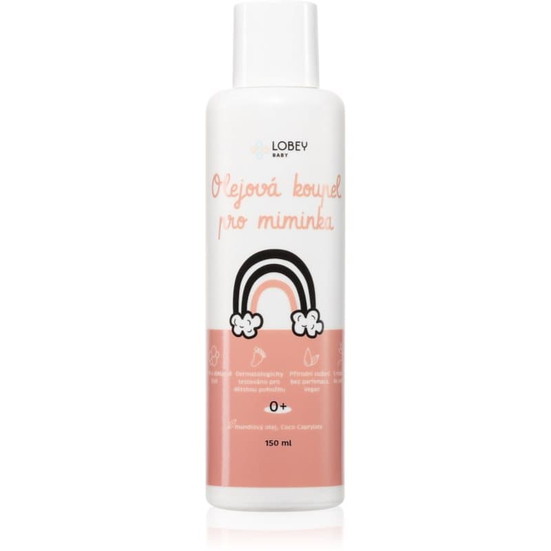 Lobey Baby Care Baby Olie voor Bad en Lichaampje 150 ml