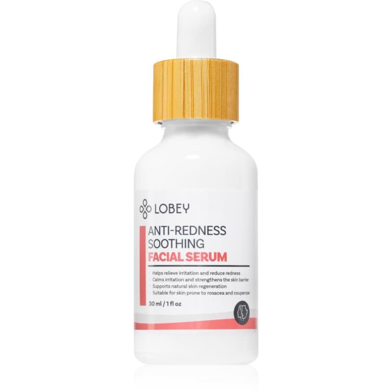 Lobey Anti-Redness Soothing Kalmerende Serum tegen een rode huid 30 ml