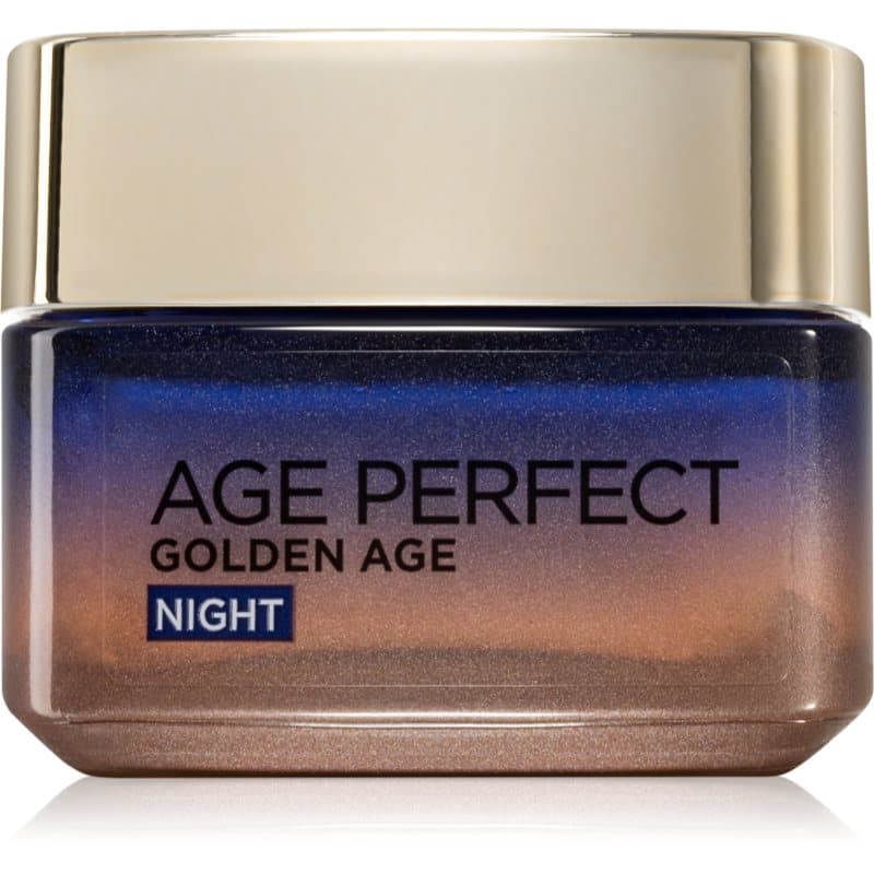 L’Oréal Paris Age Perfect Golden Age Anti-Rimpel Nachtcrème voor Rijpe Huid 60+ 50 ml