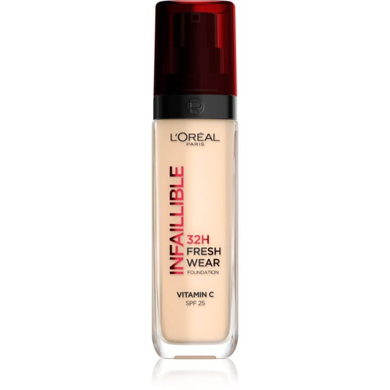 L’Oréal Paris Infaillible 32H Fresh Wear Langaanhoudende Vloeibare Make-up Tint 015 NEUTRAL / NEUTRE 30 ml