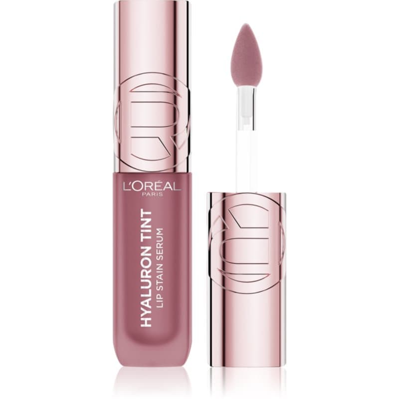 L’Oréal Paris Hyaluron Tint Lip Stain Serum Vloeibare Lippenstift met Hydraterende Werking Tint 217 Smoky Mauve 5 ml