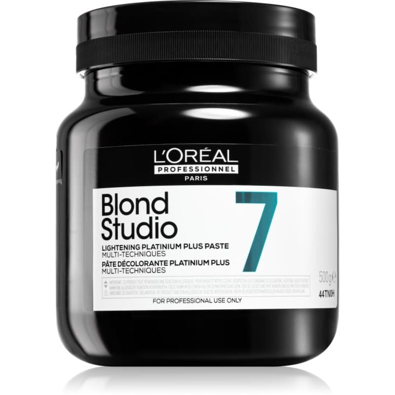 L’Oréal Professionnel Blond Studio Platinium Plus Verlichtende Crème voor Natuurlijk of Gekleurd Haar 500 g