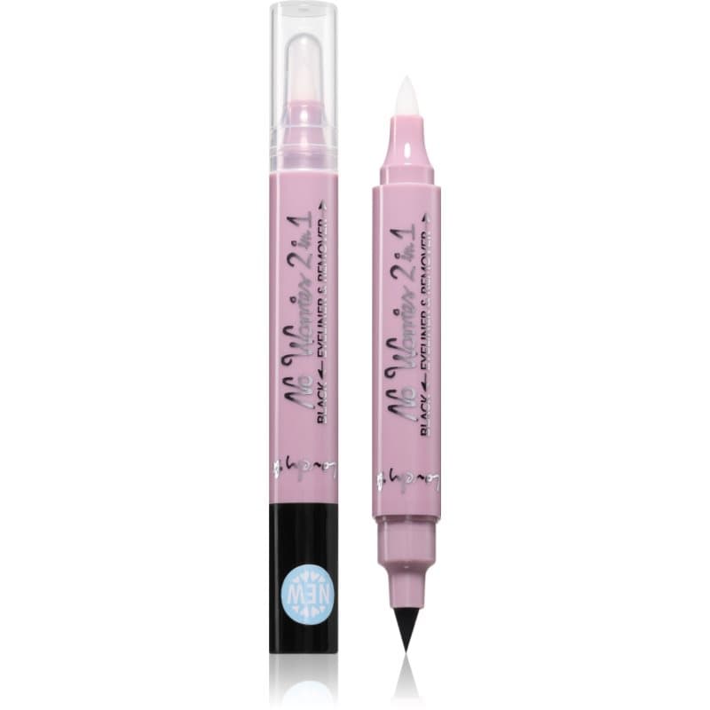 Lovely No Worries 2 in 1 dubbelzijdige eyeliner en concealerpen Tint Brown 1 st