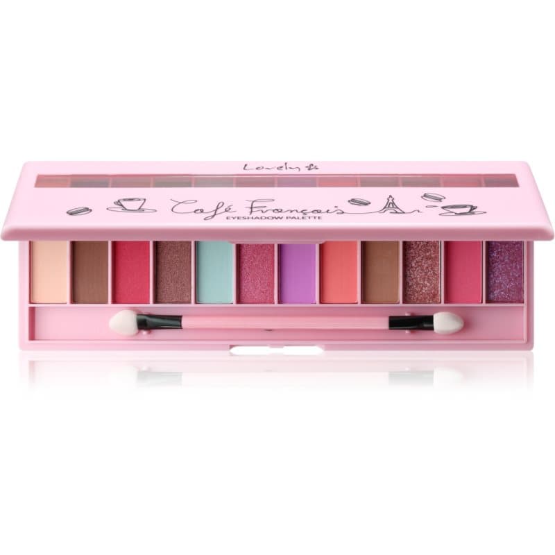 Lovely Café Francais Oogschaduw Palette 12 g