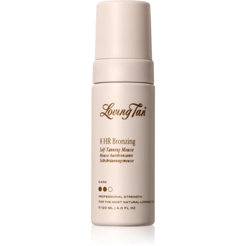 Loving Tan Bronzing Mousse Zelfbruinende Schuim Tint Dark 120 ml