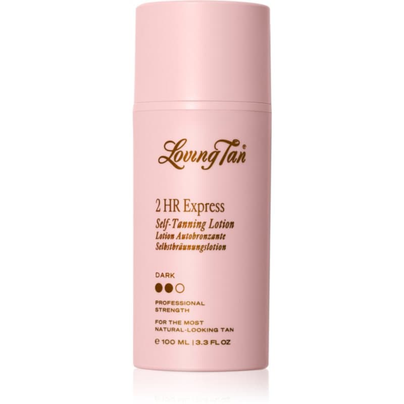 Loving Tan 2 HR Express Hydraterende Zelfbruinings Melk Tint Dark 100 ml