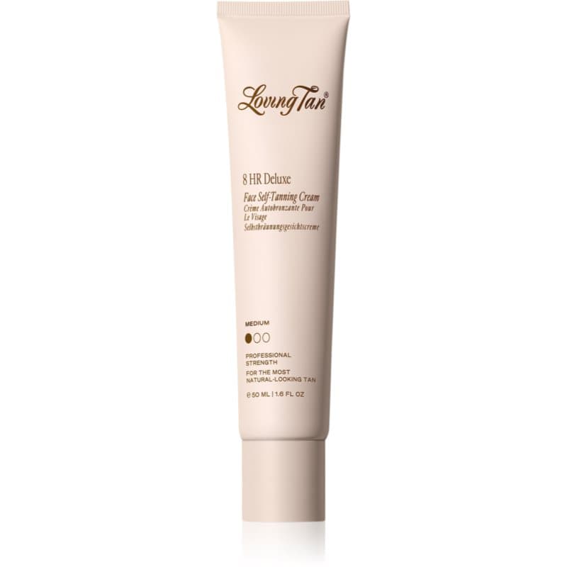 Loving Tan Deluxe Face Tan Zelfbruinende Gezichtscrème Tint Medium 50 ml