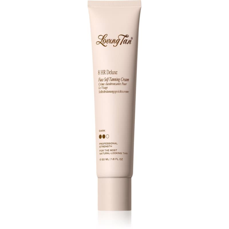 Loving Tan Deluxe Face Tan Zelfbruinende Gezichtscrème Tint Dark 50 ml