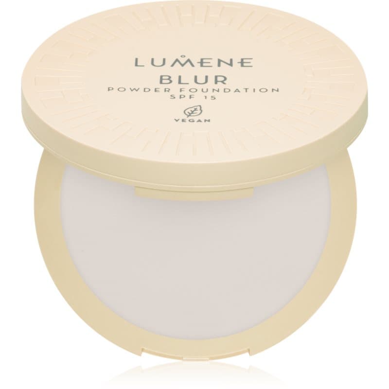 Lumene Blur Compacte Poeder en Foundation 2in1 SPF 15 Tint No. 0 10 g