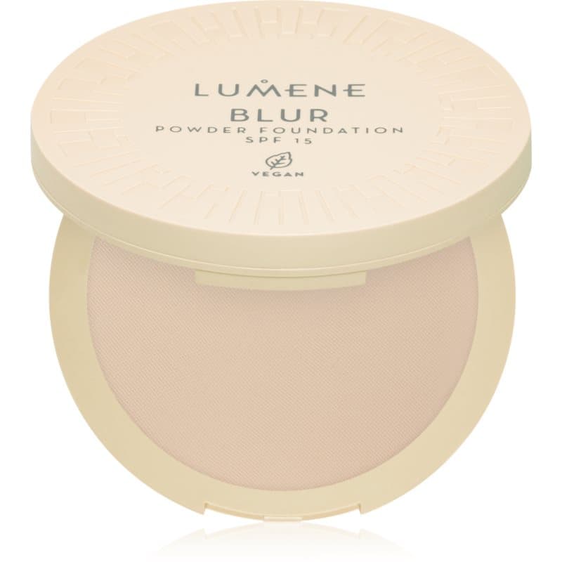 Lumene Blur Compacte Poeder en Foundation 2in1 SPF 15 Tint No. 1 10 gr