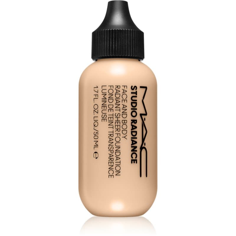 MAC Cosmetics Studio Radiance Face and Body Radiant Sheer Foundation Lichte make-up voor gezicht en lichaam Tint C0 50 ml
