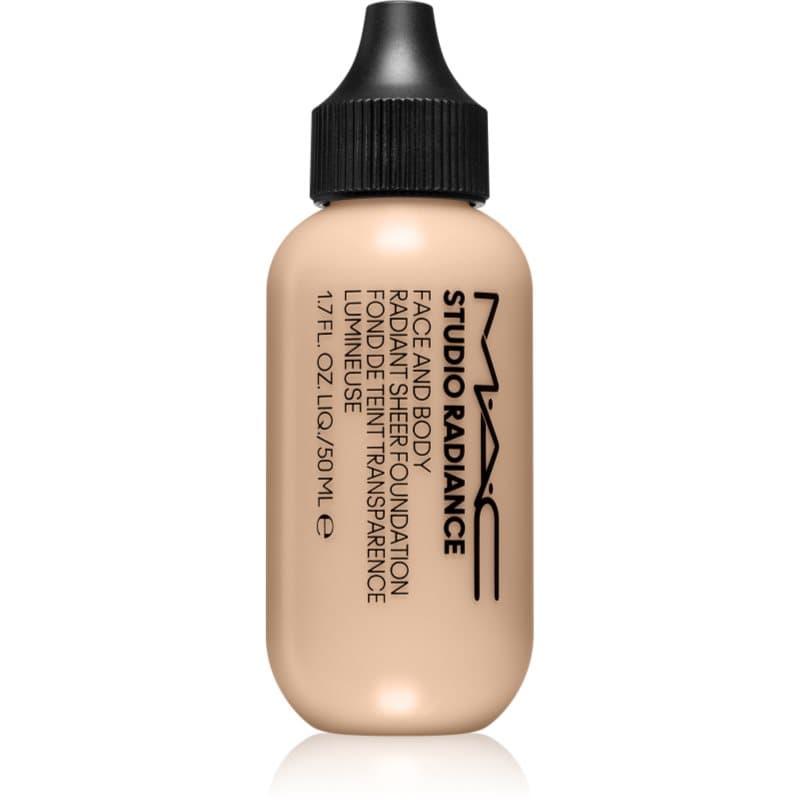 MAC Cosmetics Studio Radiance Face and Body Radiant Sheer Foundation Lichte make-up voor gezicht en lichaam Tint W0 50 ml