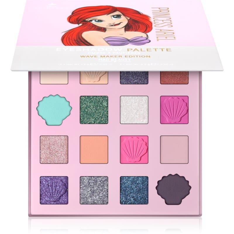 Mad Beauty Disney Princess Ariel oogschaduw palette 19.8 g