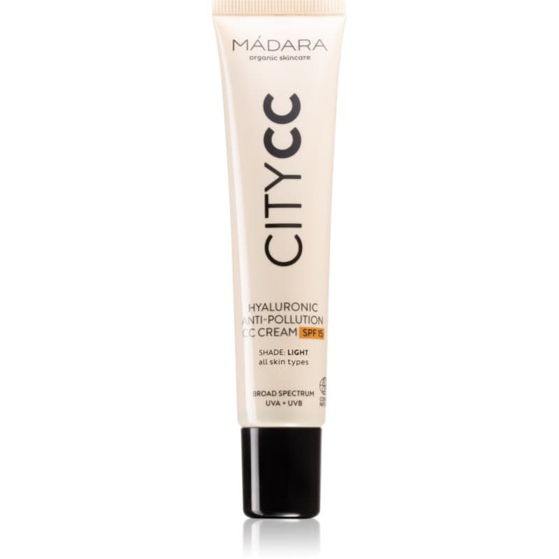 MÁDARA City CC CC Crème voor Egale Huidtint SPF 15 Tint Medium 40 ml