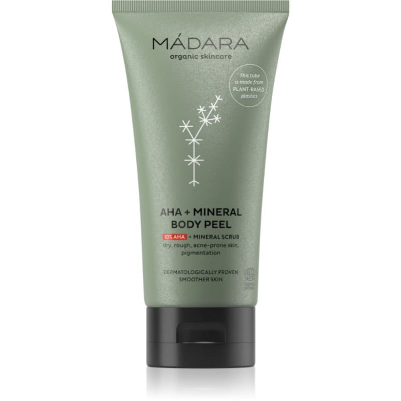 MÁDARA AHA+Mineral Gladmakende Body Scrub 175 ml