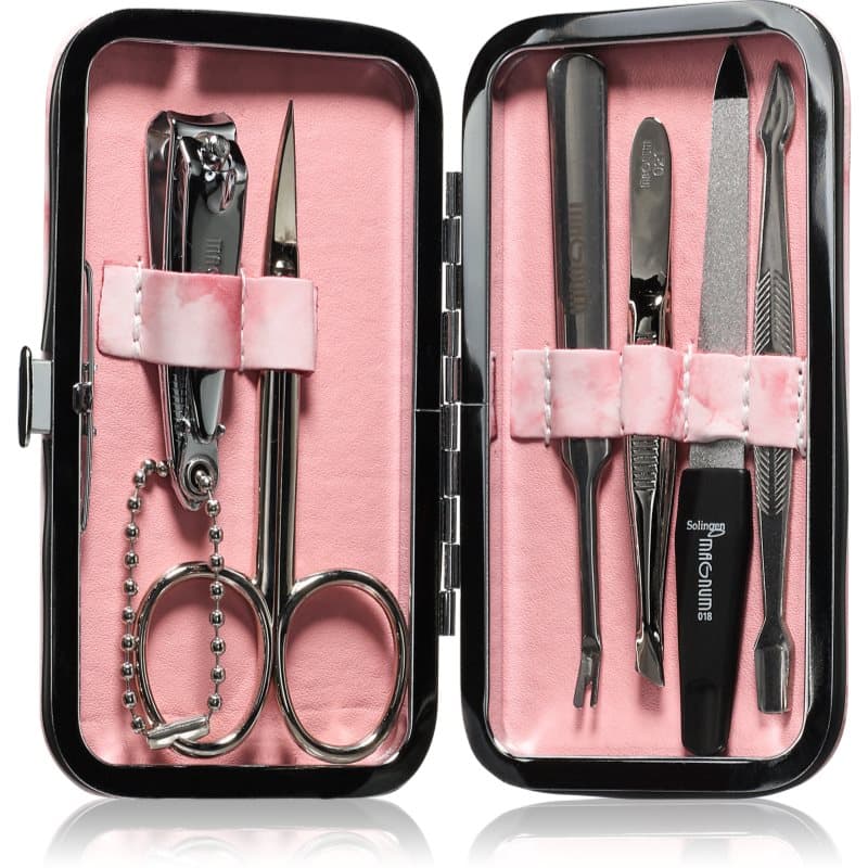 Magnum Feel The Style 239-2 Marble Pink Manicure Set