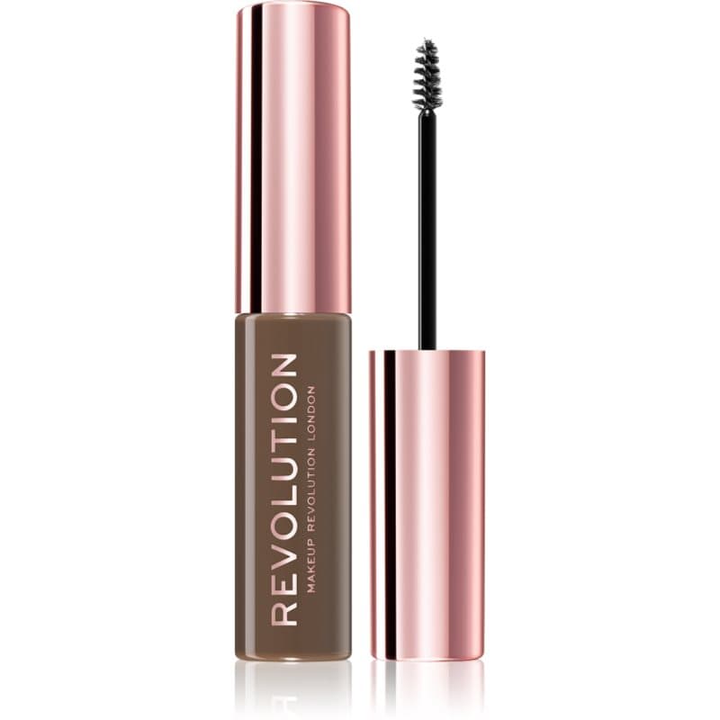 Revolution Brow Fixer Wenkbrauw Gel Tint Ash Brown 6 ml