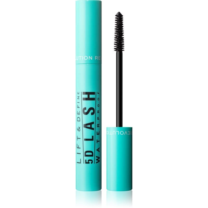 Revolution 5D Lash waterproof verlengende mascara voor extra volume Tint Black 14 ml