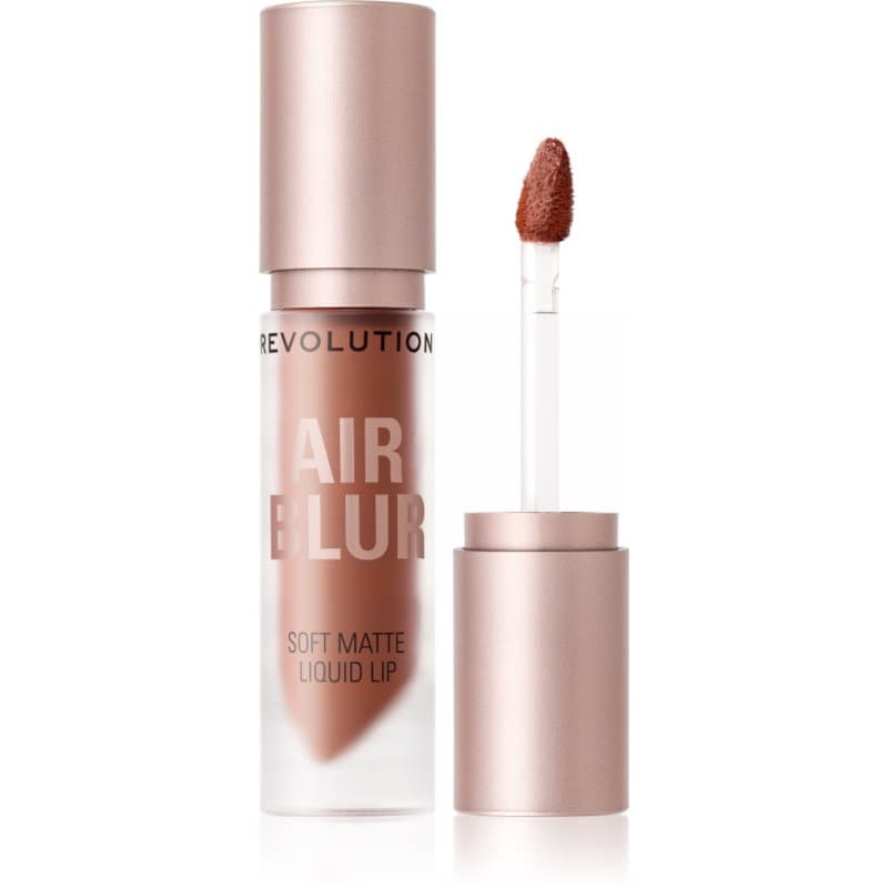 Revolution Air Blur Liquid Lipstick lichte vloeibare matterende lippenstift Tint Fawn 3.5 ml