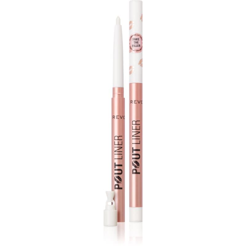 Revolution Pout Liner Lippotlood voor Meer Volume Tint Glaze Clear 0.2 g