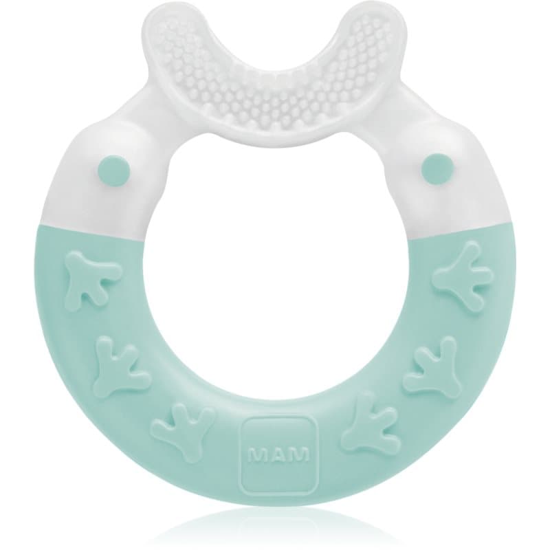 MAM Bite & Brush bijtring 3m+ Turquoise 1 st