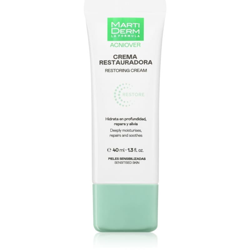 MartiDerm Acniover Restoring Cream Herstellende Gezichtscrème met prebiotica 40 ml