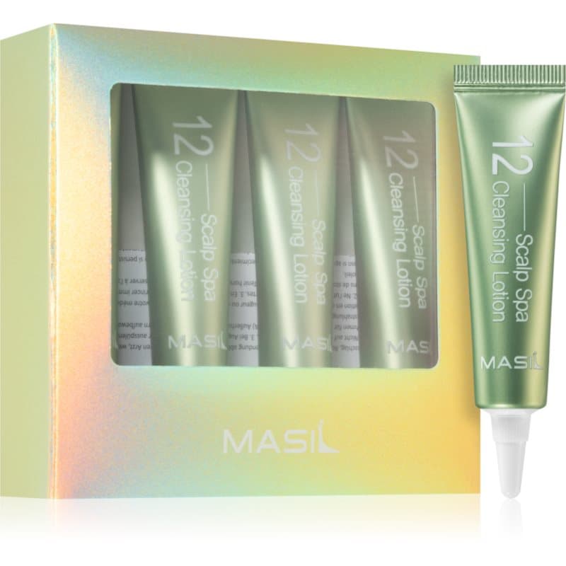 MASIL 12 Scalp Spa Reinigend Balsem voor Gezonde Hoofdhuid 4x15 ml