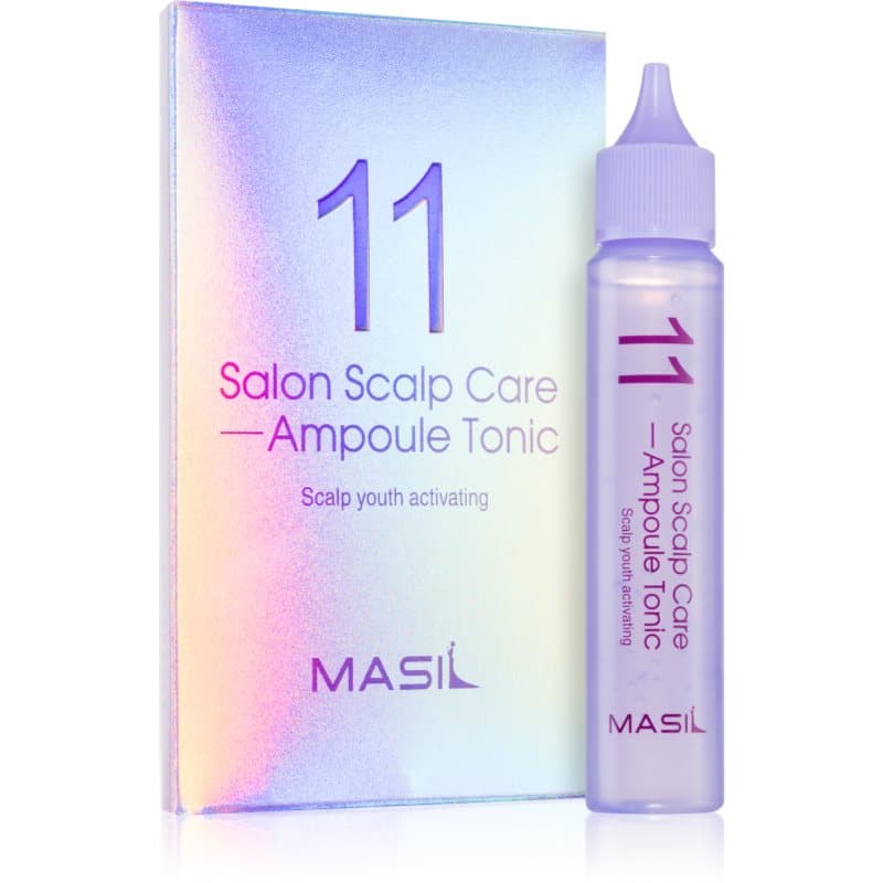MASIL 11 Salon Scalp Care Haartonic voor Geirriteerde Hoofdhuid 4x30 ml