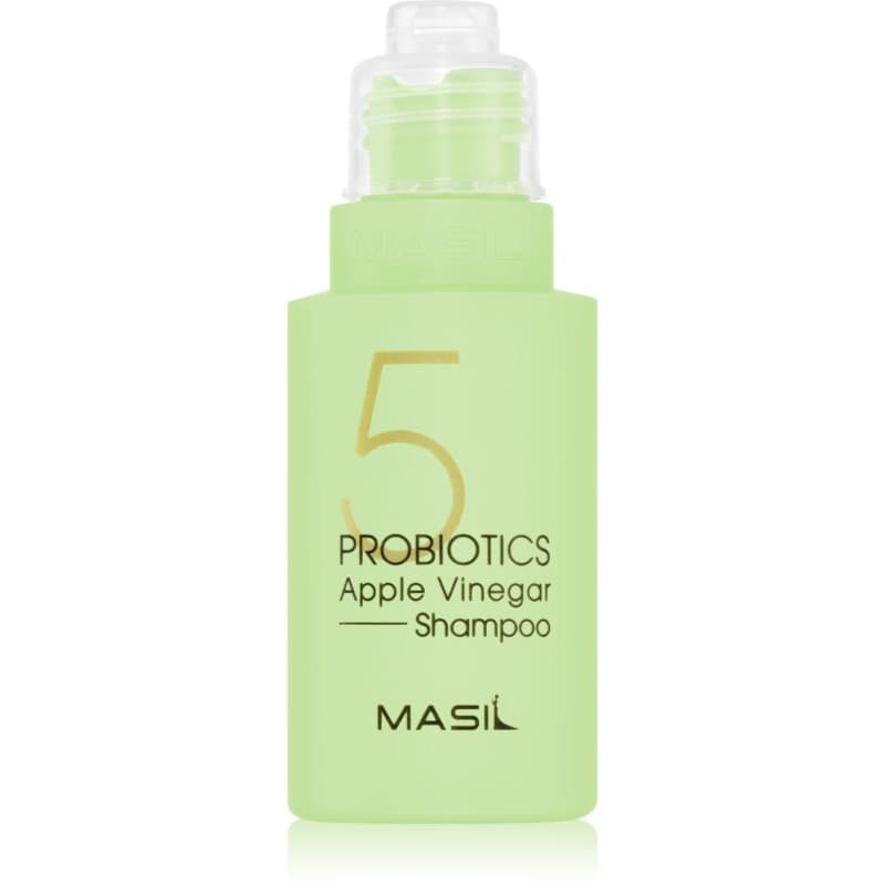MASIL 5 Probiotics Apple Vinegar Dieptereinigende Shampoo voor Haar en Hoofdhuid 50 ml