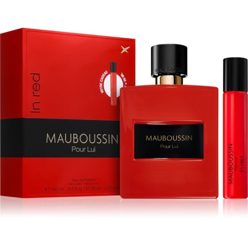 Mauboussin Pour Lui In Red Gift Set voor Mannen