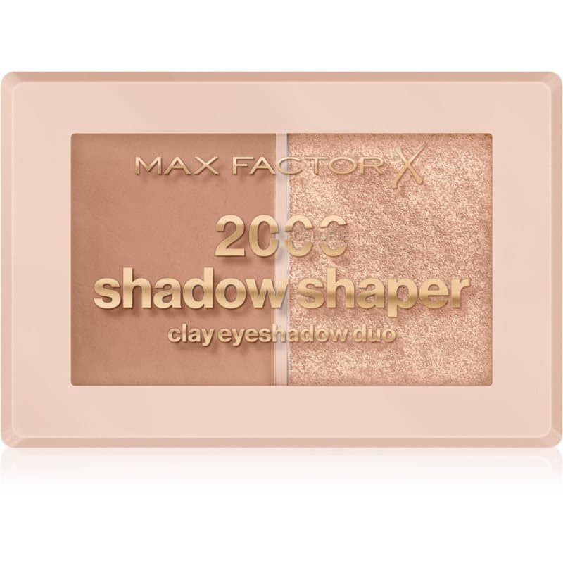 Max Factor 2000 Calorie Shadow Shaper Duo Oogschaduw Tint 020 Bronze Glaze 4 g
