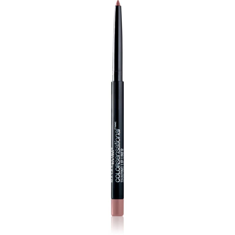 MAYBELLINE NEW YORK Color Sensational Shaping Lip Liner Lippotlood met Puntenslijper Tint 50 Dusty Rose 1.2 g