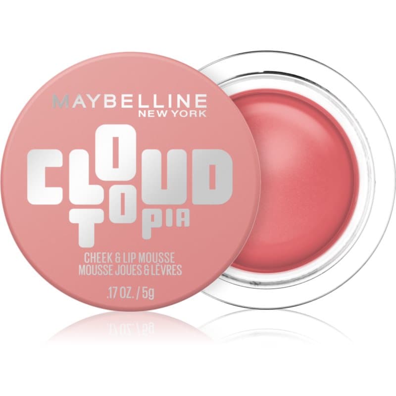 MAYBELLINE NEW YORK CloudTopia matte crème-Blush voor LIppen en Wangen Tint 09 Dreamy Dawn 5 g