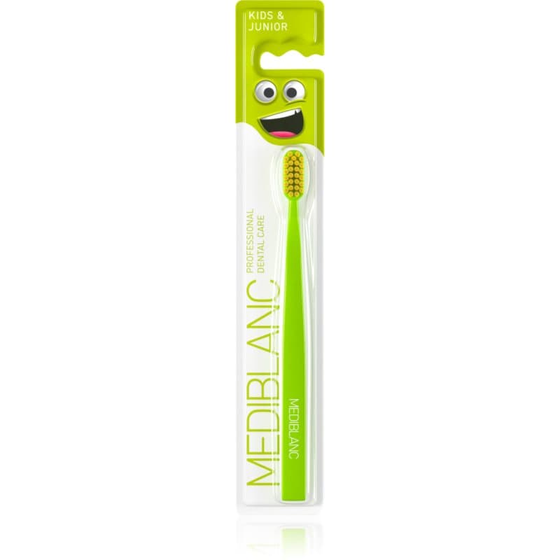 MEDIBLANC KIDS & JUNIOR Ultra Soft Kinder Tandenborstel Ultra Soft Green 1 st