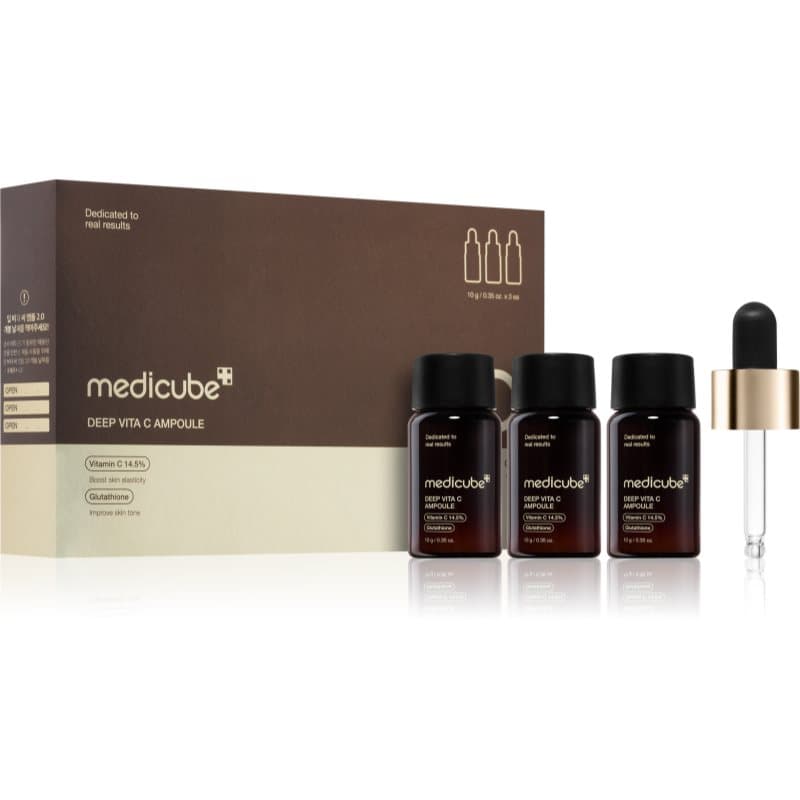 Medicube Deep Vita C Ampoule 2.0. ampul voor Egalisatie van Huidtint 3x10 g