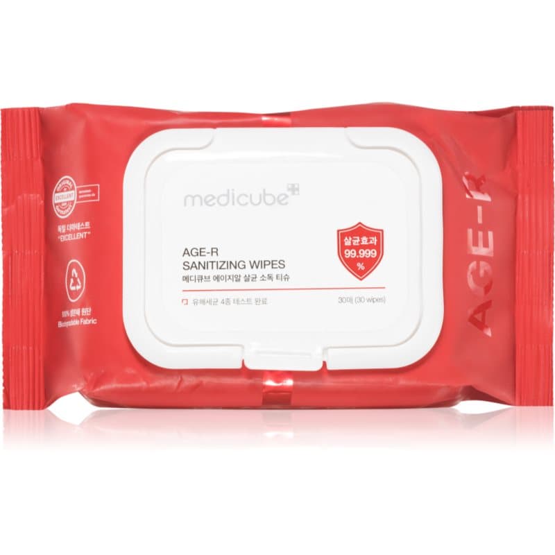 Medicube Age-R Sanitizing Wipes Vochtige Doekjes 30 st
