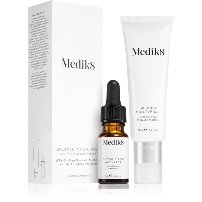 Medik8 Balance Moisturiser with Glycolic Acid Activator hydraterende gezichtsverzorging Anti-Blackheads 50 ml